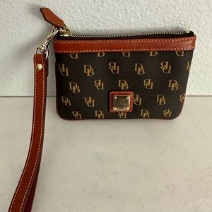 Dooney and Bourke Wrislet with built in key ring